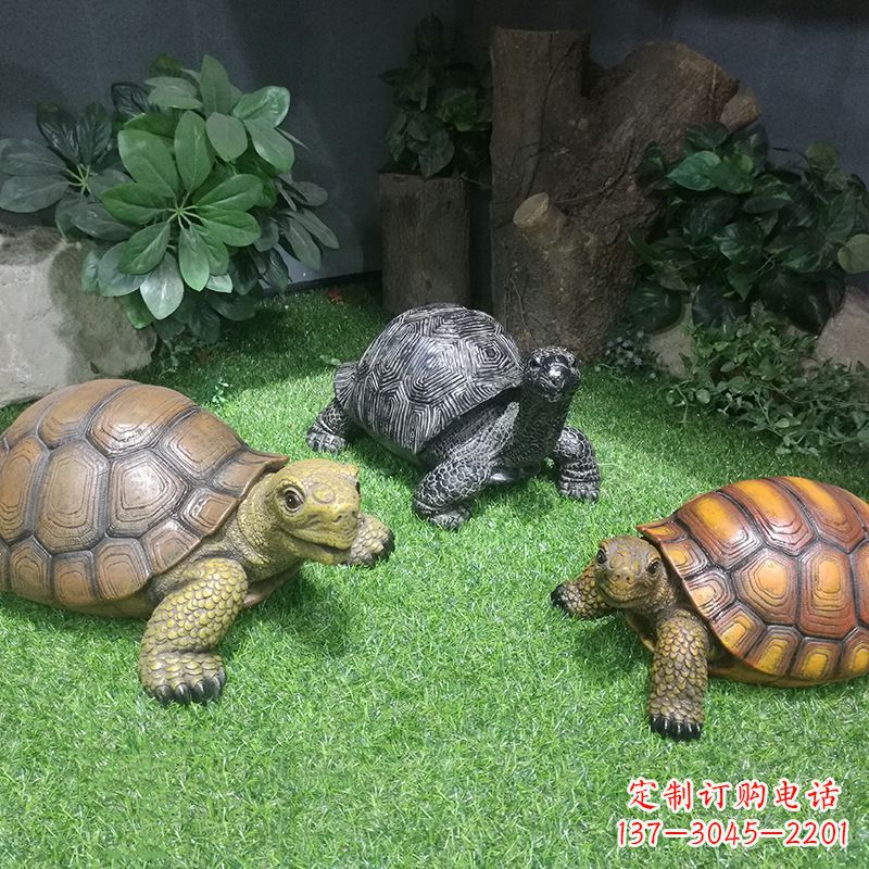 郴州仿真乌龟花园庭院水景池塘装饰雕塑