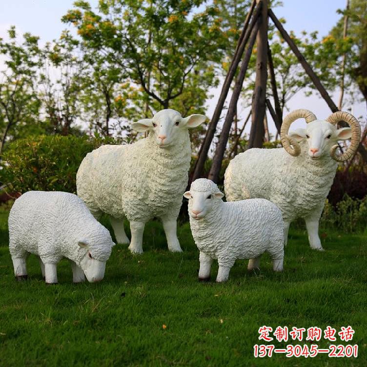 郴州精美玻璃钢动物雕塑