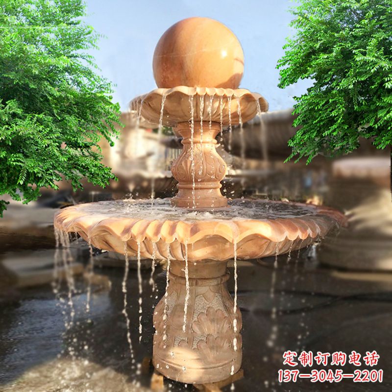 郴州精致别致的风水球雕塑