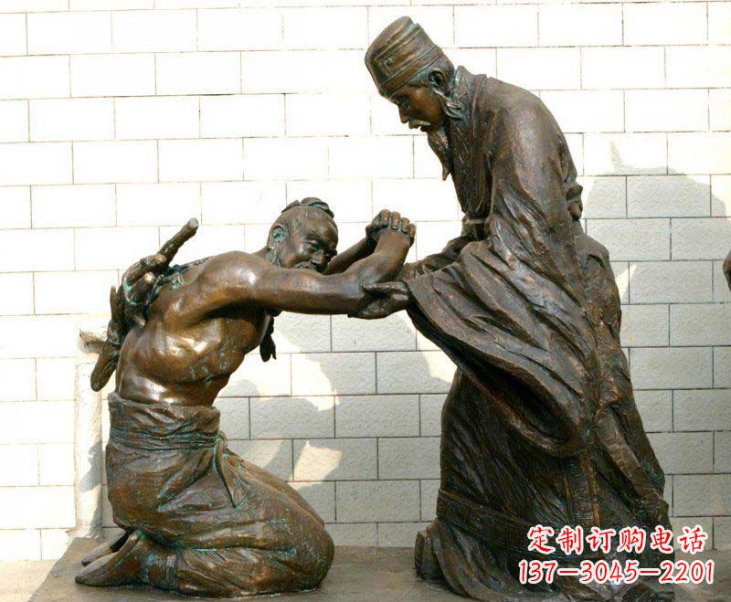 郴州中领雕塑——传承古代文化的名人铜雕