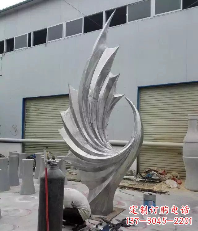 郴州 不锈钢凤凰抽象雕塑