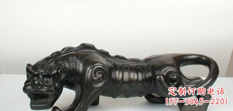 郴州象征精神力量的老虎雕塑