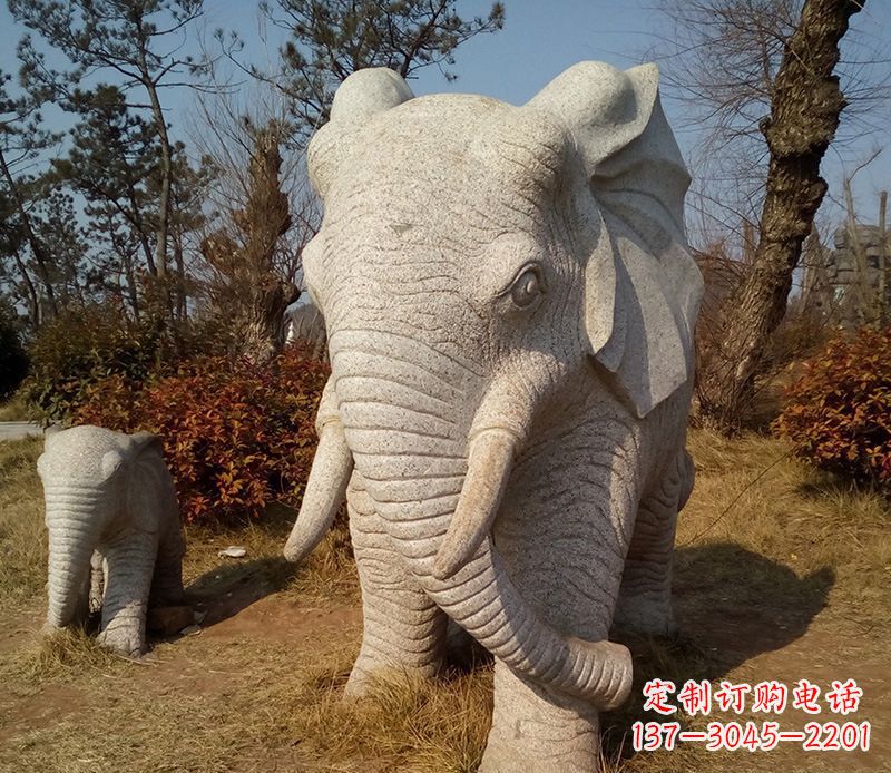 郴州精美大象雕塑