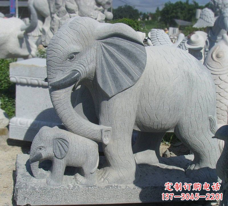 郴州雕塑艺术大象雕塑