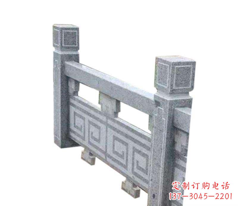 郴州精美大理石护城河栏板雕塑