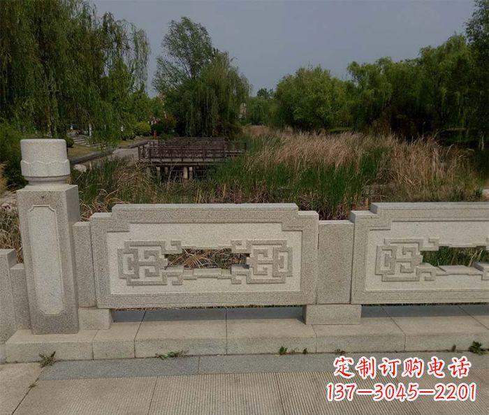 郴州优雅大气的公园栏板雕塑