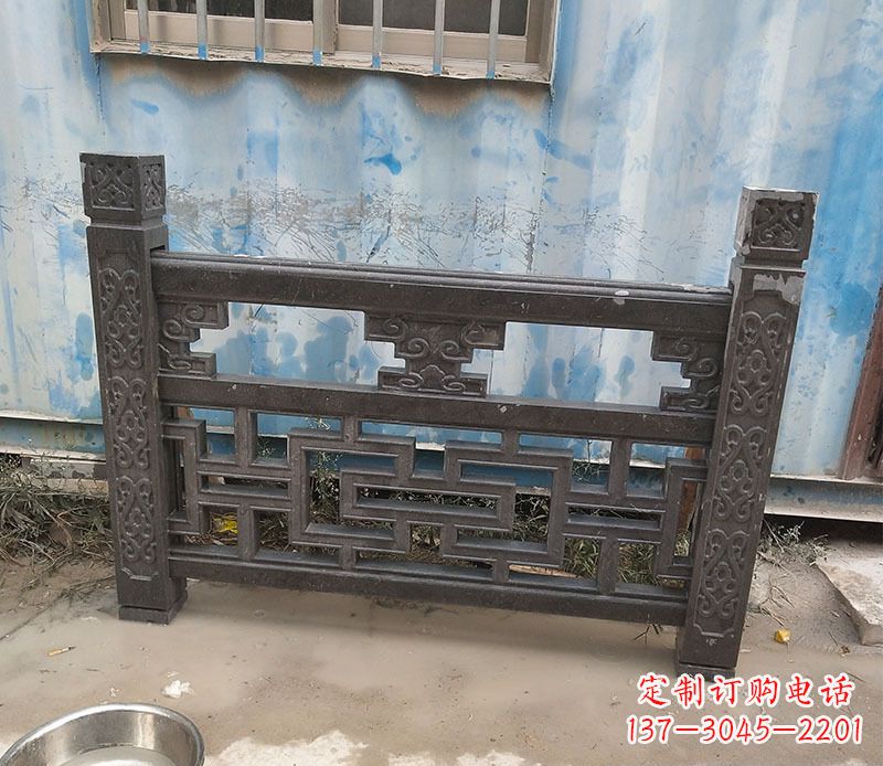 郴州集乐馆大理石栏板雕塑