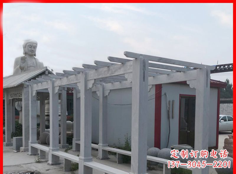 郴州 专业定制公园大理石石雕长廊