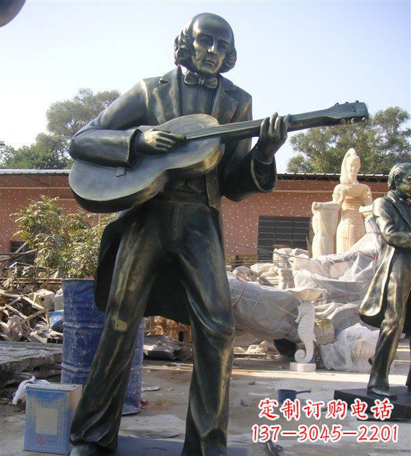 郴州高端精致吉他雕塑