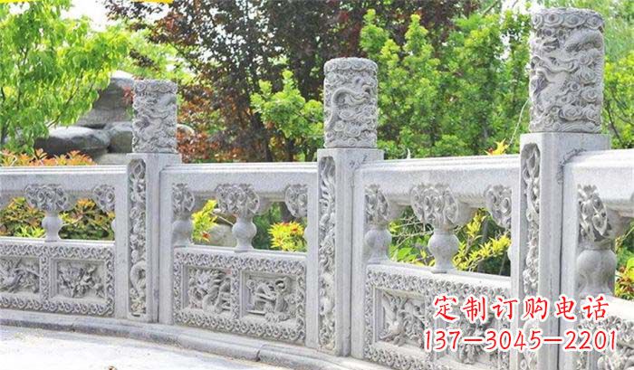 郴州公园仿古石栏板雕塑