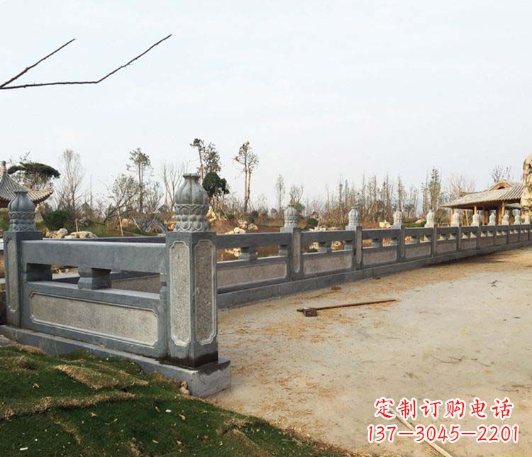 郴州公园仿古石栏板景观石雕