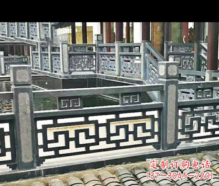 郴州中领雕塑精致仿古石栏板