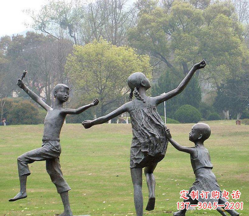 郴州浪漫童年·清新儿童铜雕