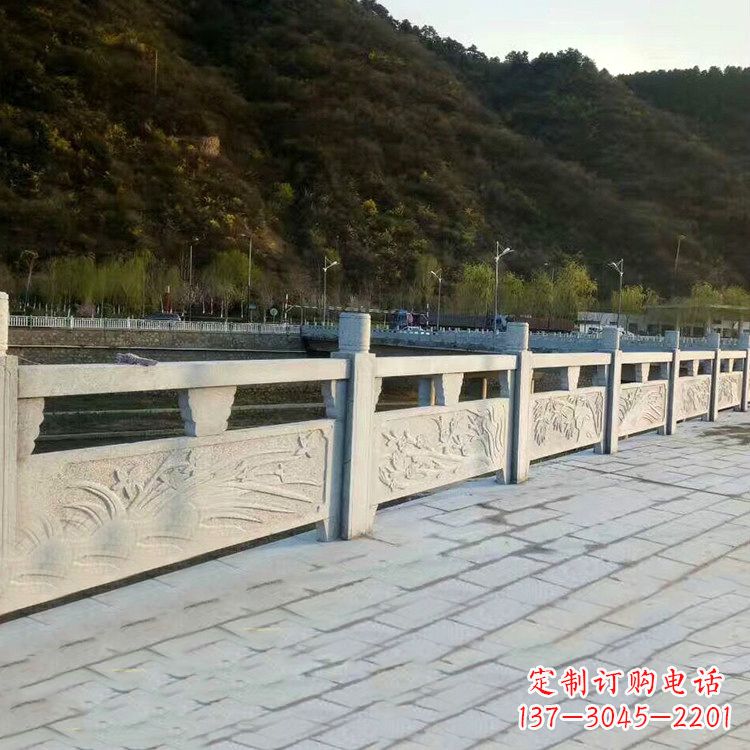 郴州公园花岗岩石栏板