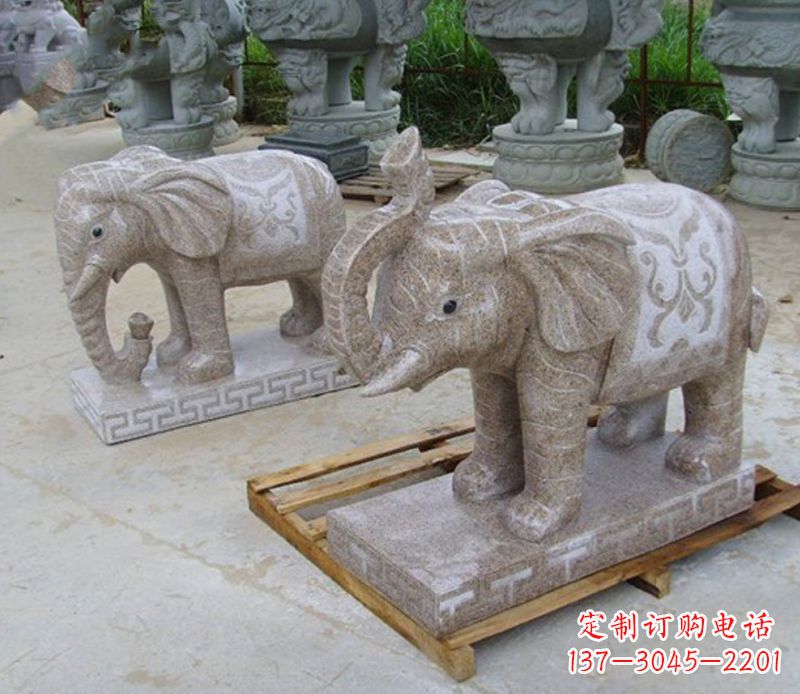 郴州精美大象雕塑