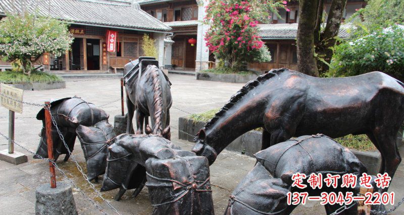 郴州中领雕塑定制的铜动物雕塑