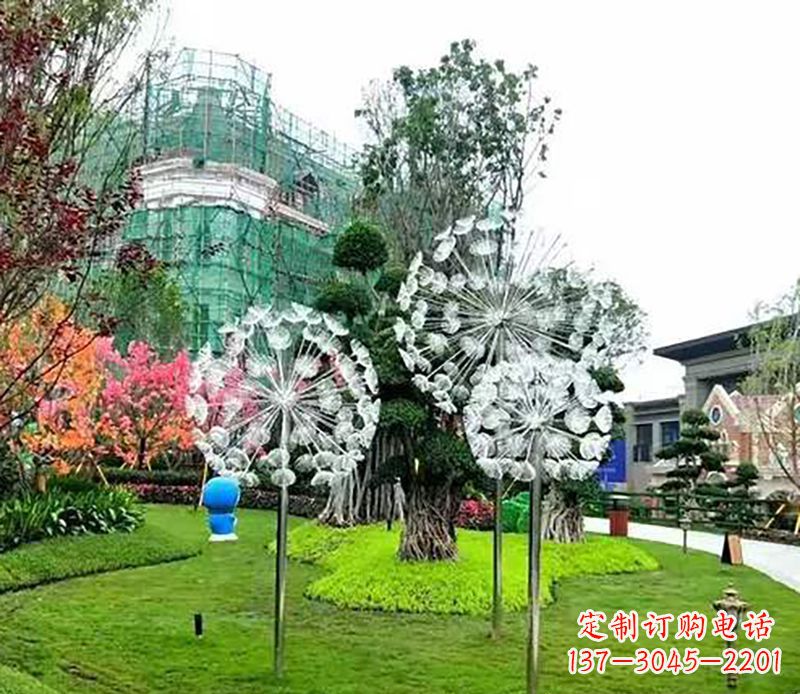 郴州公园蒲公英雕塑