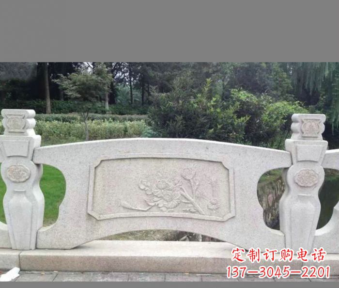 郴州公园石栏板大理石雕塑 (3)