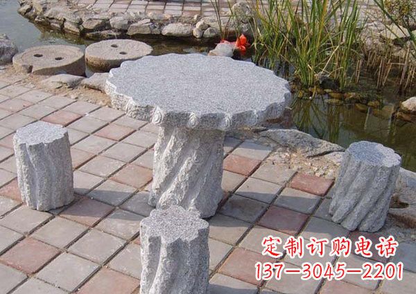 郴州公园石桌凳雕塑