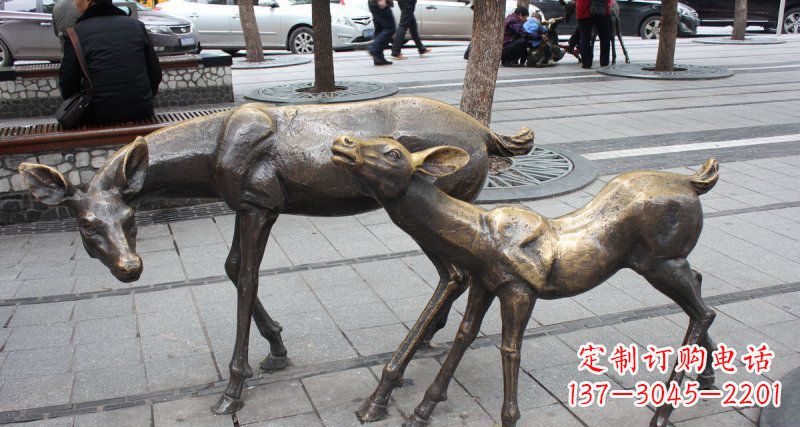 郴州精美铜雕动物雕塑