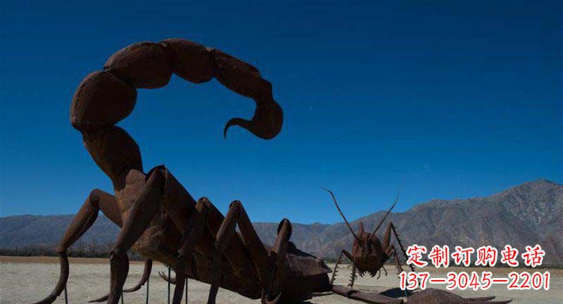 郴州中领雕塑精美铜雕蝎子雕塑