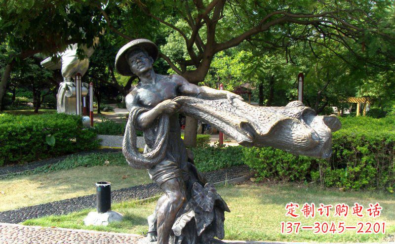 郴州渔民铜雕—— 带您体验渔夫传统文化