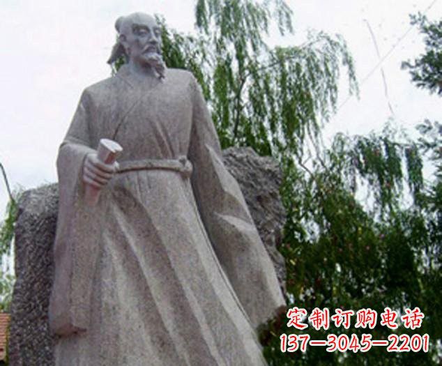 郴州古代名人李白雕塑