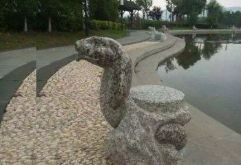 郴州中领雕塑-十二生肖蛇石雕
