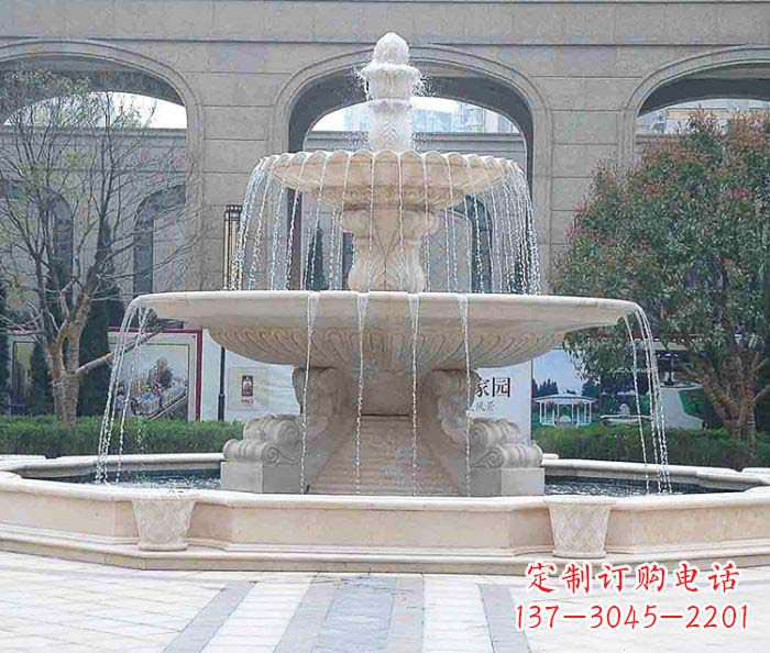郴州为广场添彩的喷泉大型石雕