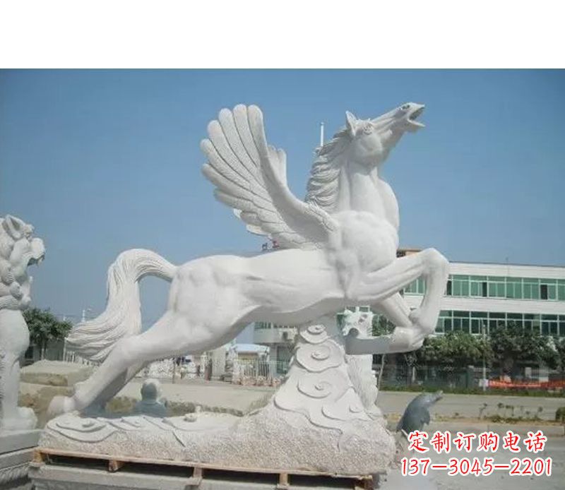 郴州中领雕塑推出的精美汉白玉马雕塑,全部由经…