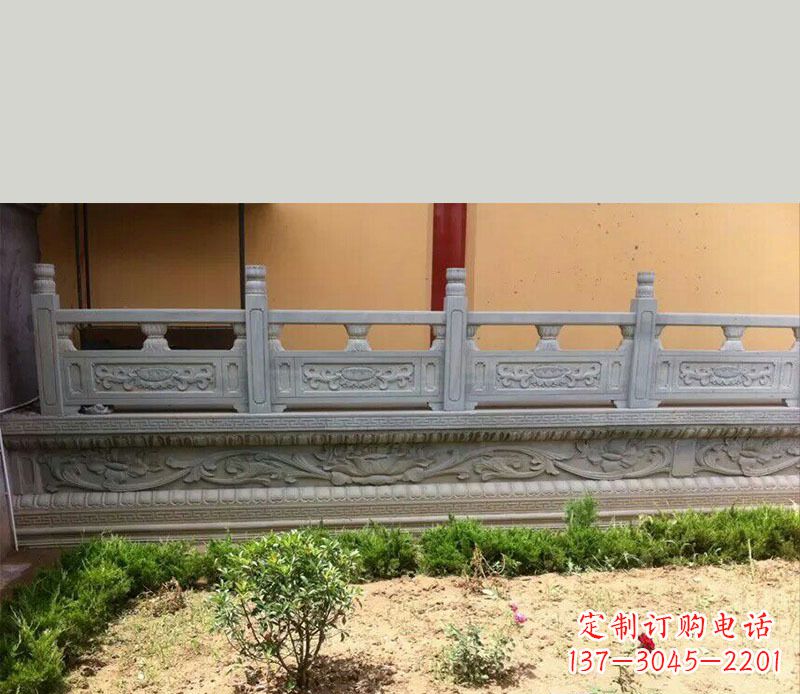 郴州尊贵而古典的大理石栏板雕塑