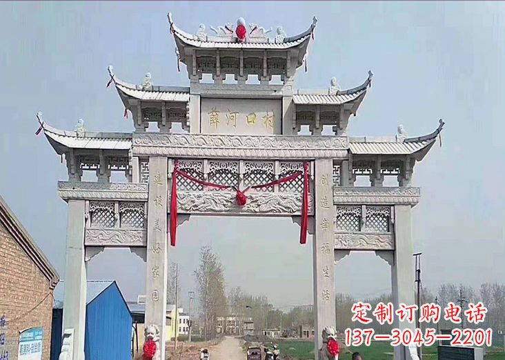郴州石牌坊雕塑,让您定制属于自己的雕塑!