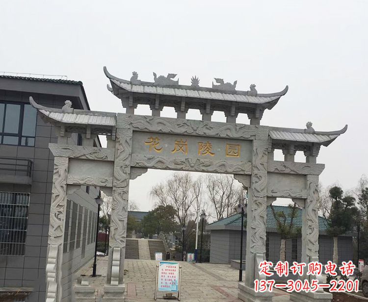 郴州精美牌楼石雕,精致雕琢精美臻品