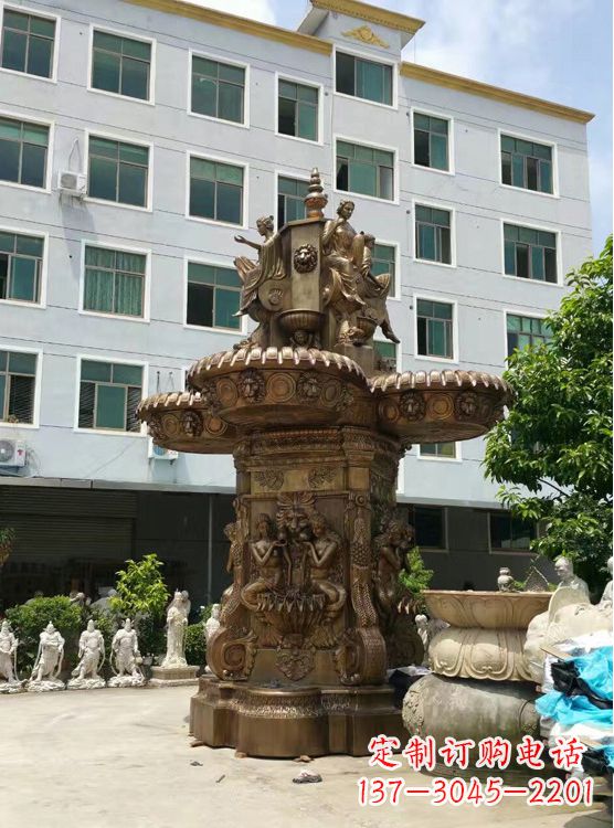 郴州喷泉铸铜雕塑
