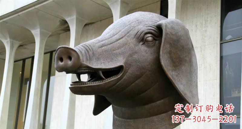 郴州中领雕塑十二生肖铜雕,带来家庭的幸福祝福