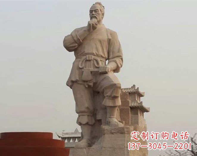 郴州重拾古代风采，中领雕塑打造高贵的鲁班雕塑