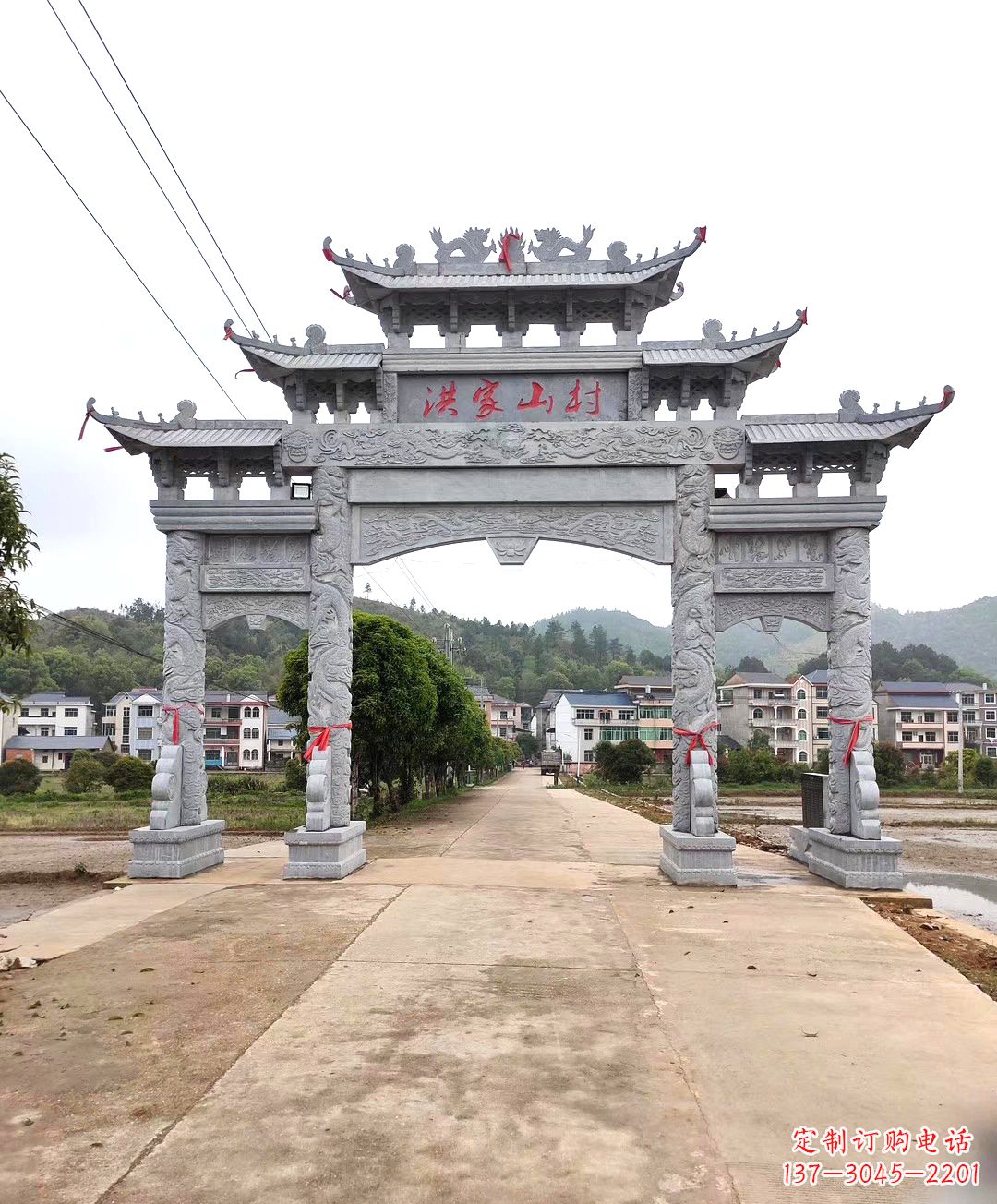 郴州石雕牌坊雕刻