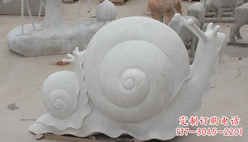 郴州石雕蜗牛
