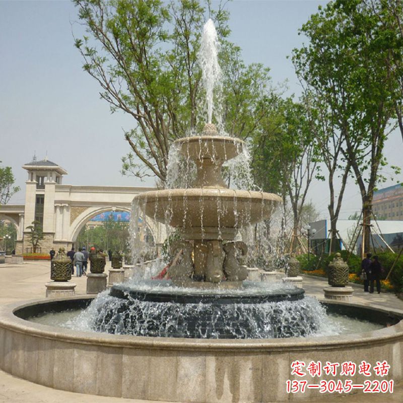郴州石雕音乐喷泉