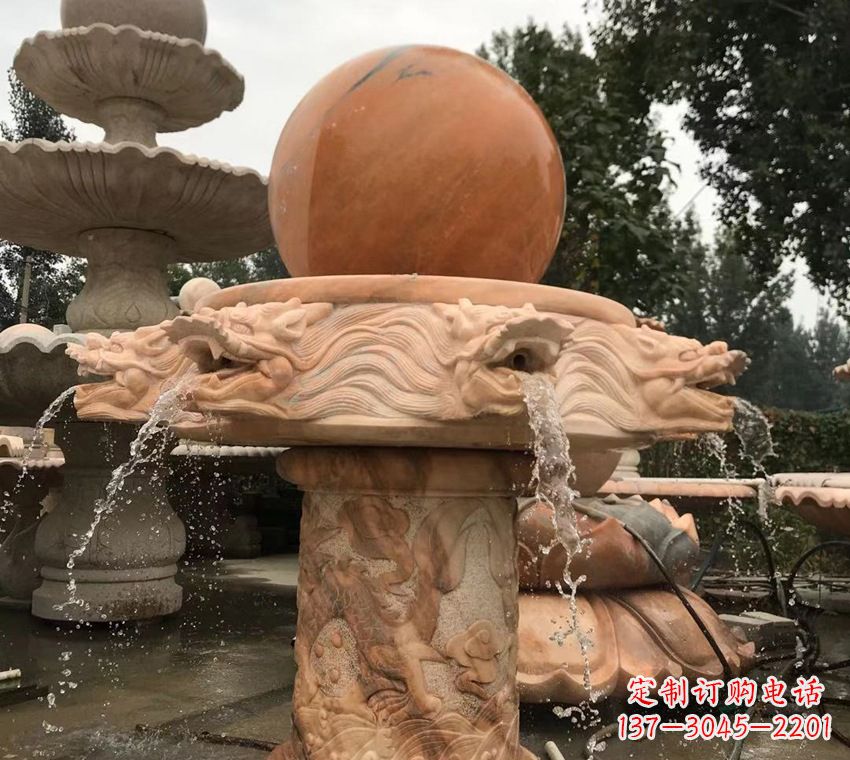 郴州石雕自然流水喷泉