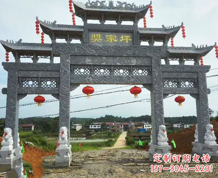 郴州石牌坊石雕