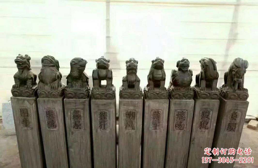 郴州栓马桩石雕