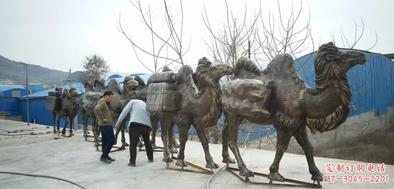 郴州丝绸之路骆驼雕塑
