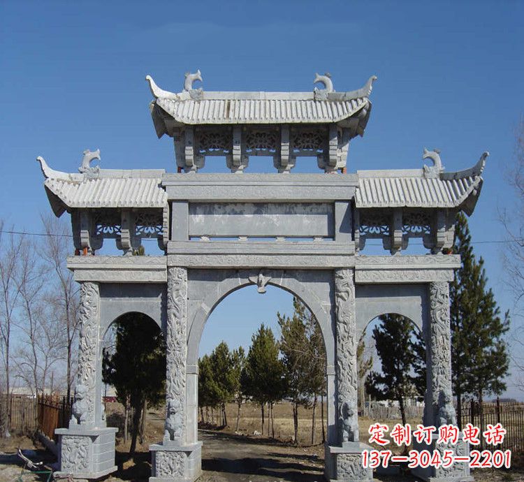 郴州寺庙石牌坊
