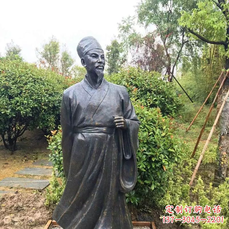 郴州苏东坡铸铜历史文化名人雕像
