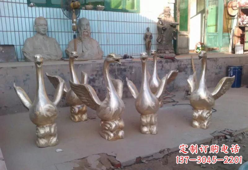 郴州天鹅喷泉雕塑