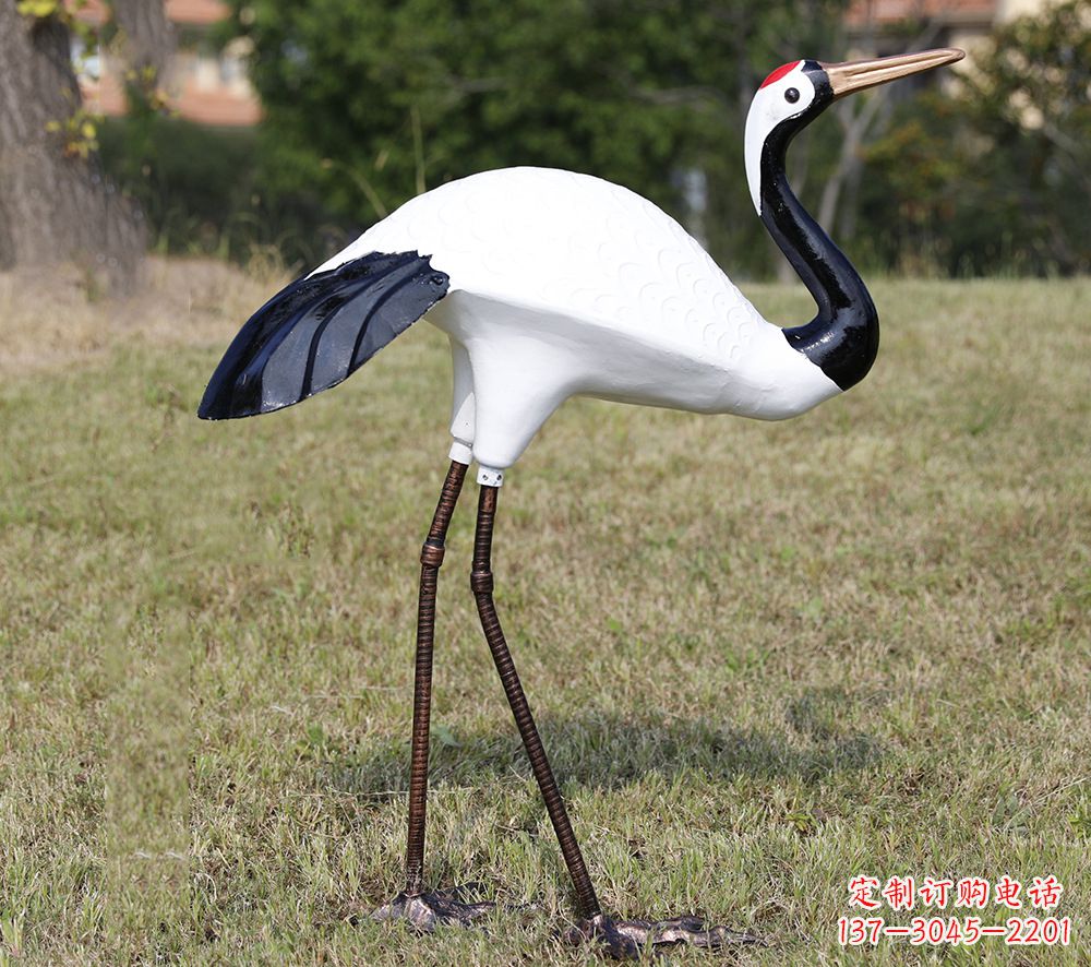 郴州庭院仙鹤雕塑