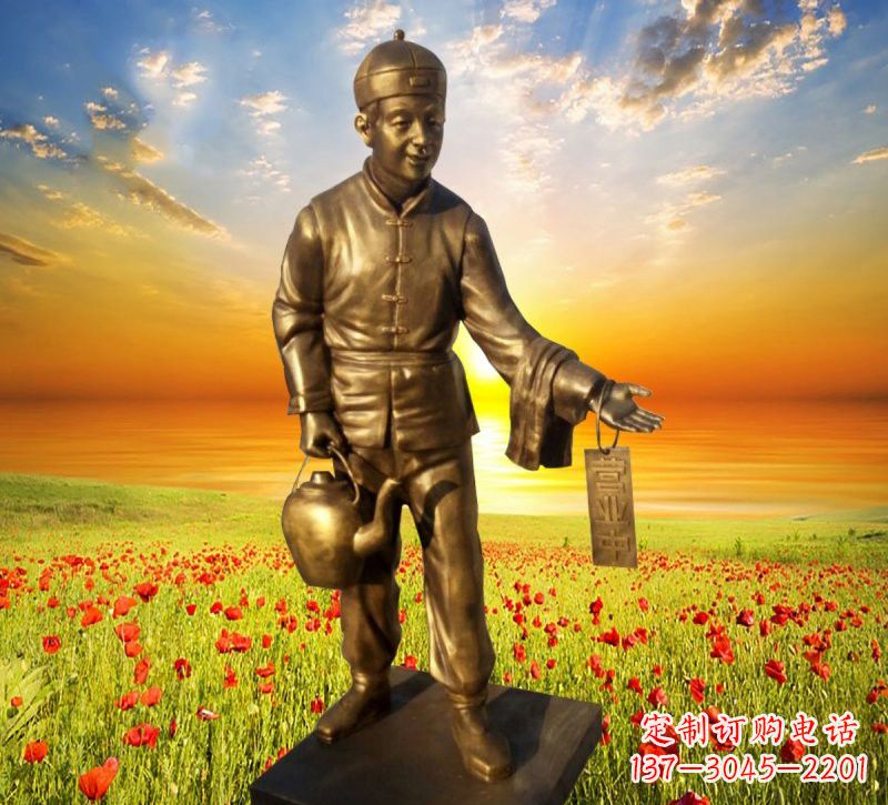 郴州铜雕店小二