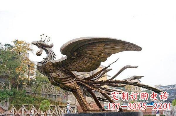 郴州铜雕凤凰