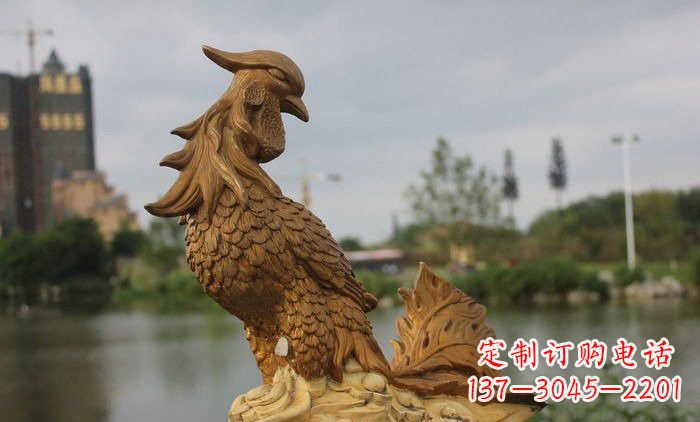 郴州铜雕凤凰古代神兽雕塑
